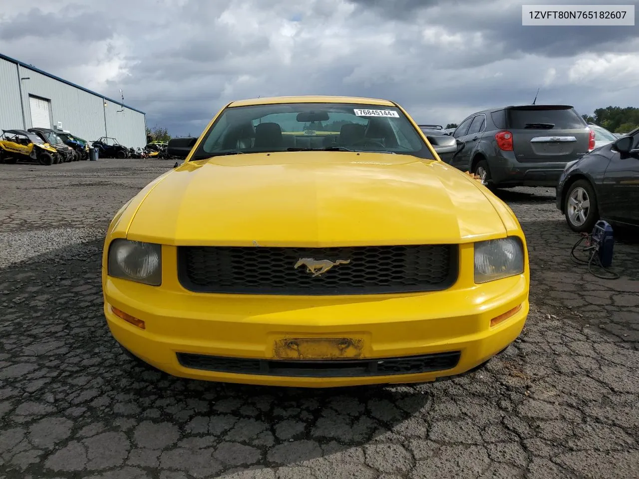 2006 Ford Mustang VIN: 1ZVFT80N765182607 Lot: 76845144