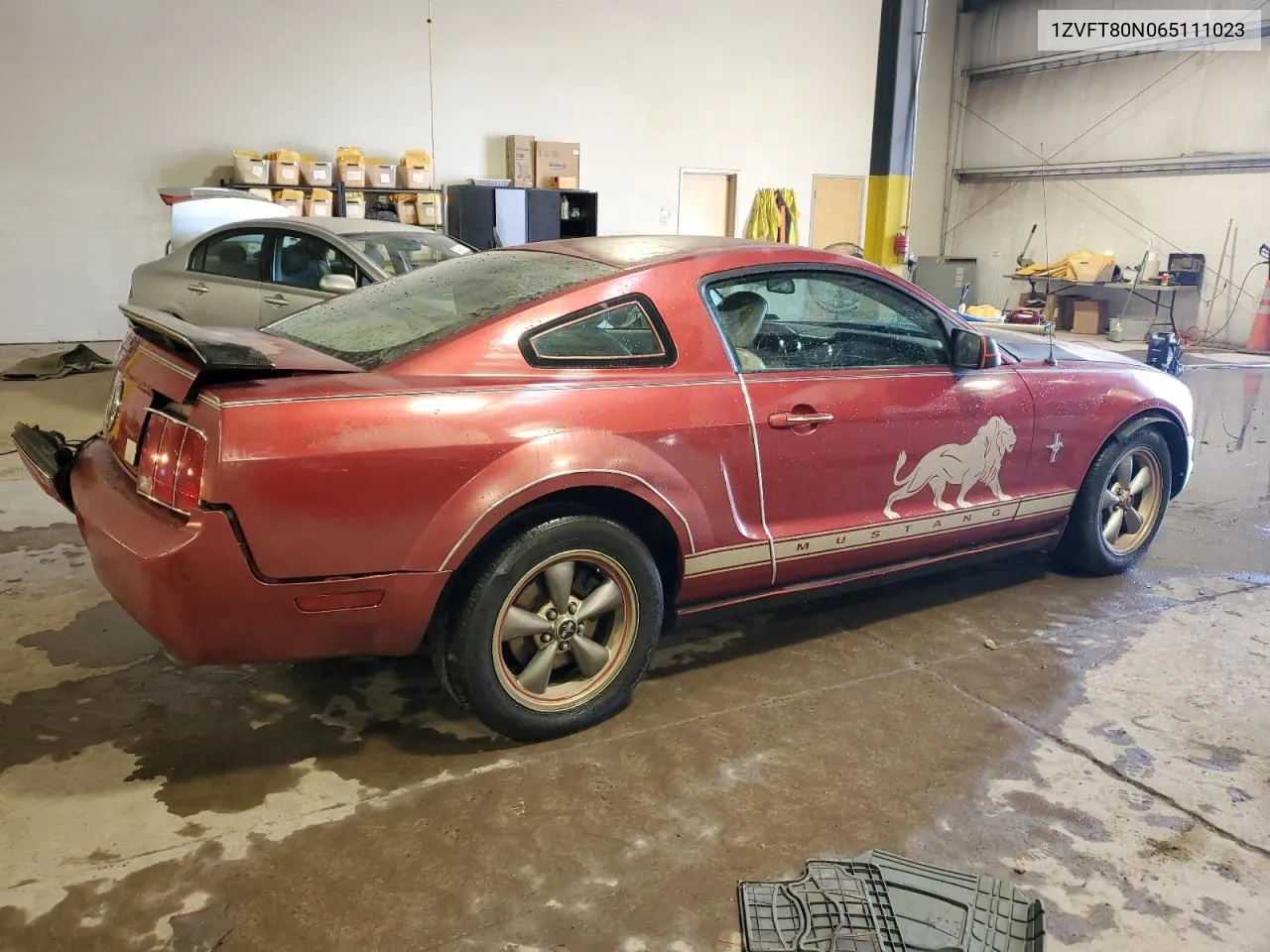 2006 Ford Mustang VIN: 1ZVFT80N065111023 Lot: 77139864