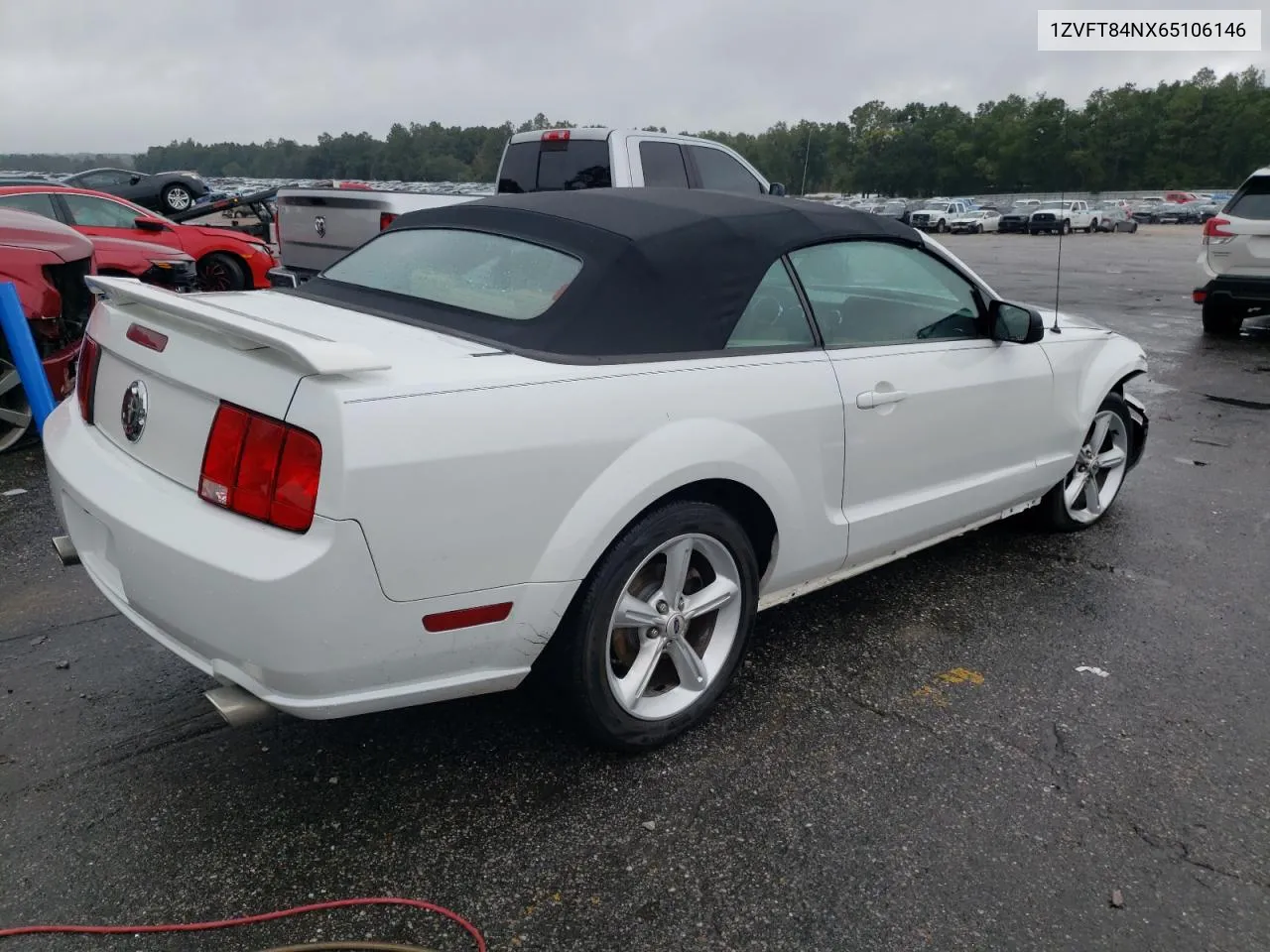 2006 Ford Mustang VIN: 1ZVFT84NX65106146 Lot: 77697334