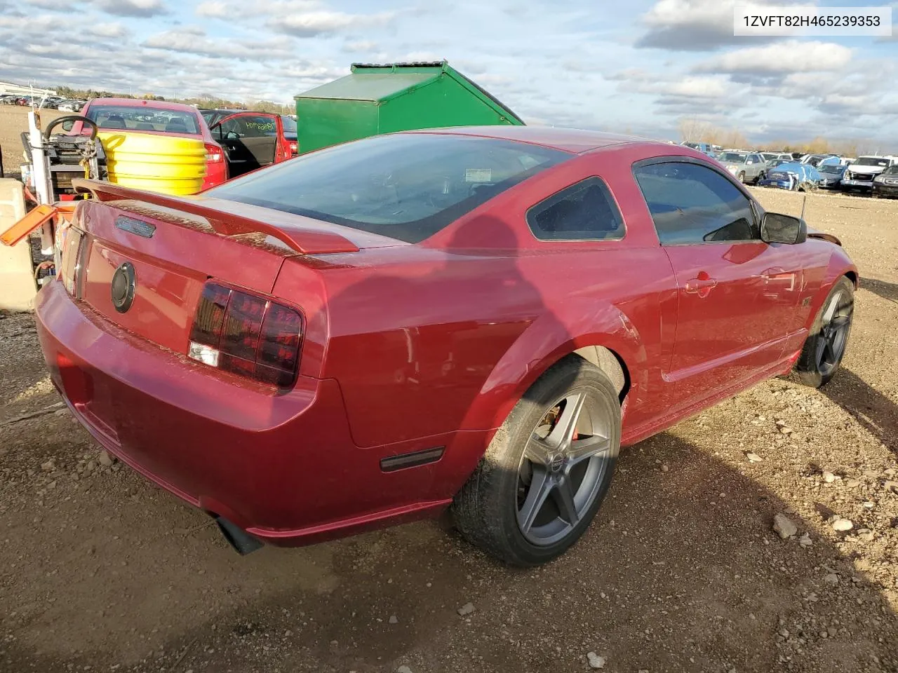 2006 Ford Mustang Gt VIN: 1ZVFT82H465239353 Lot: 77787484