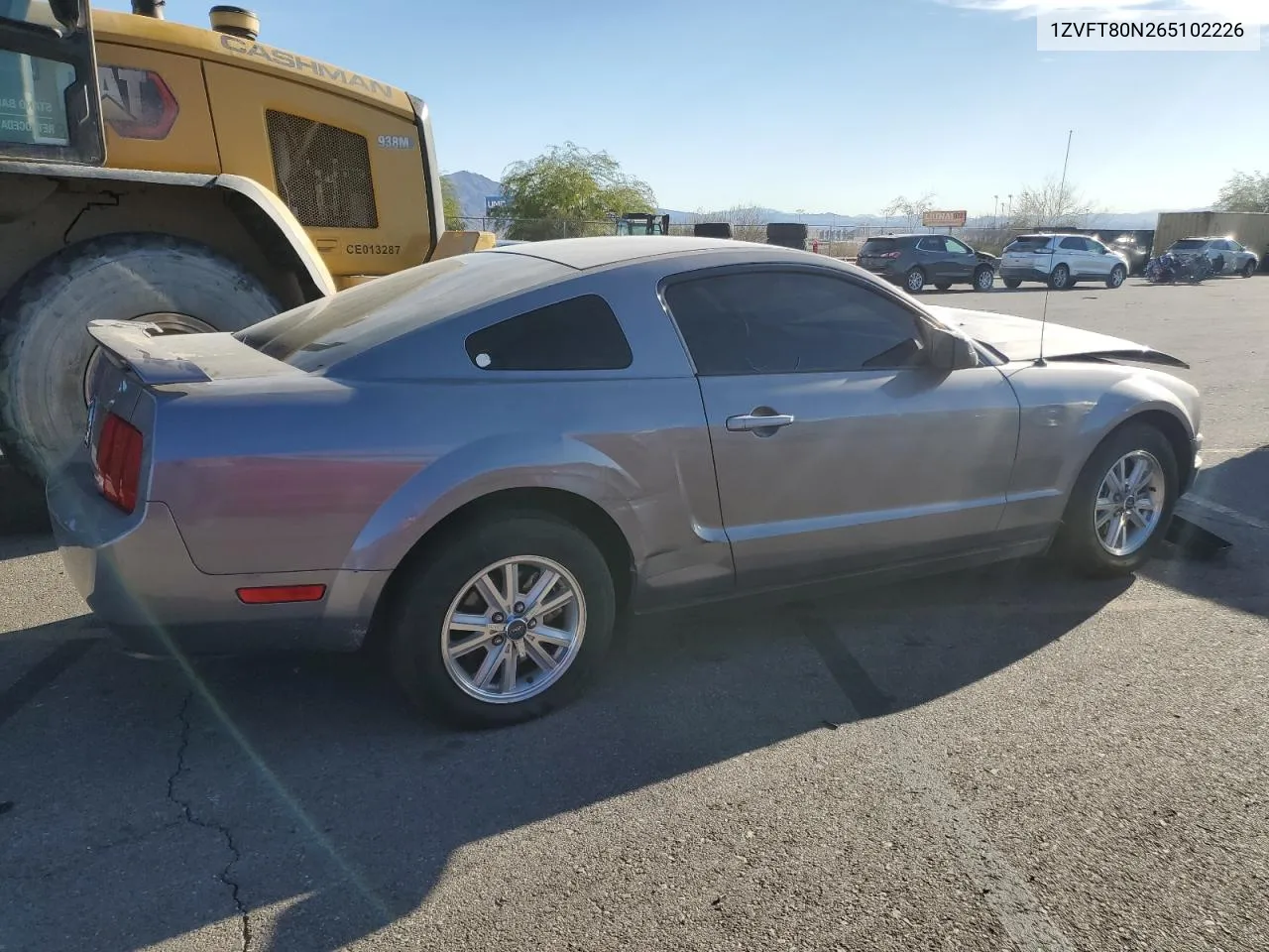 2006 Ford Mustang VIN: 1ZVFT80N265102226 Lot: 77975384