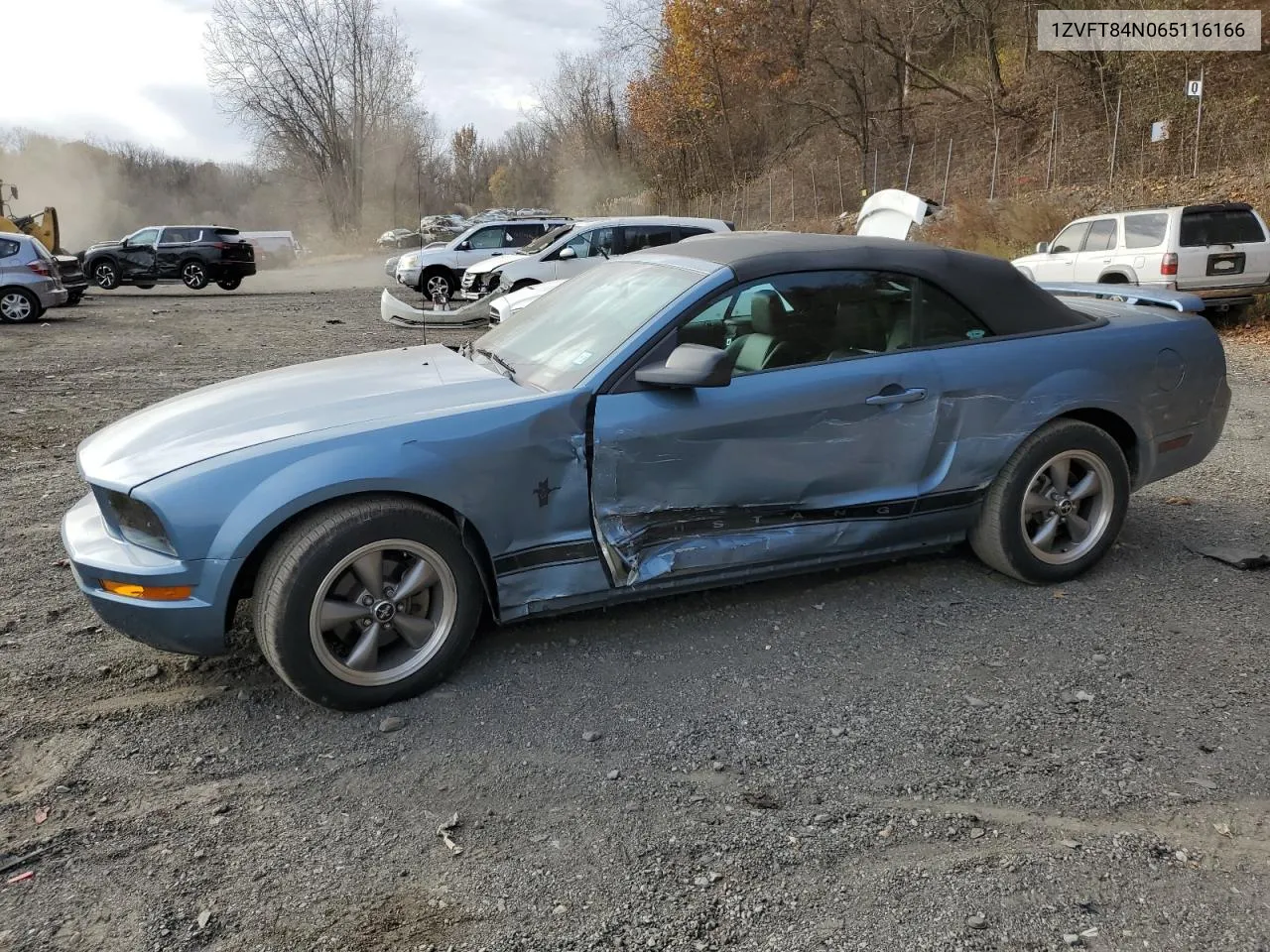 2006 Ford Mustang VIN: 1ZVFT84N065116166 Lot: 78828354