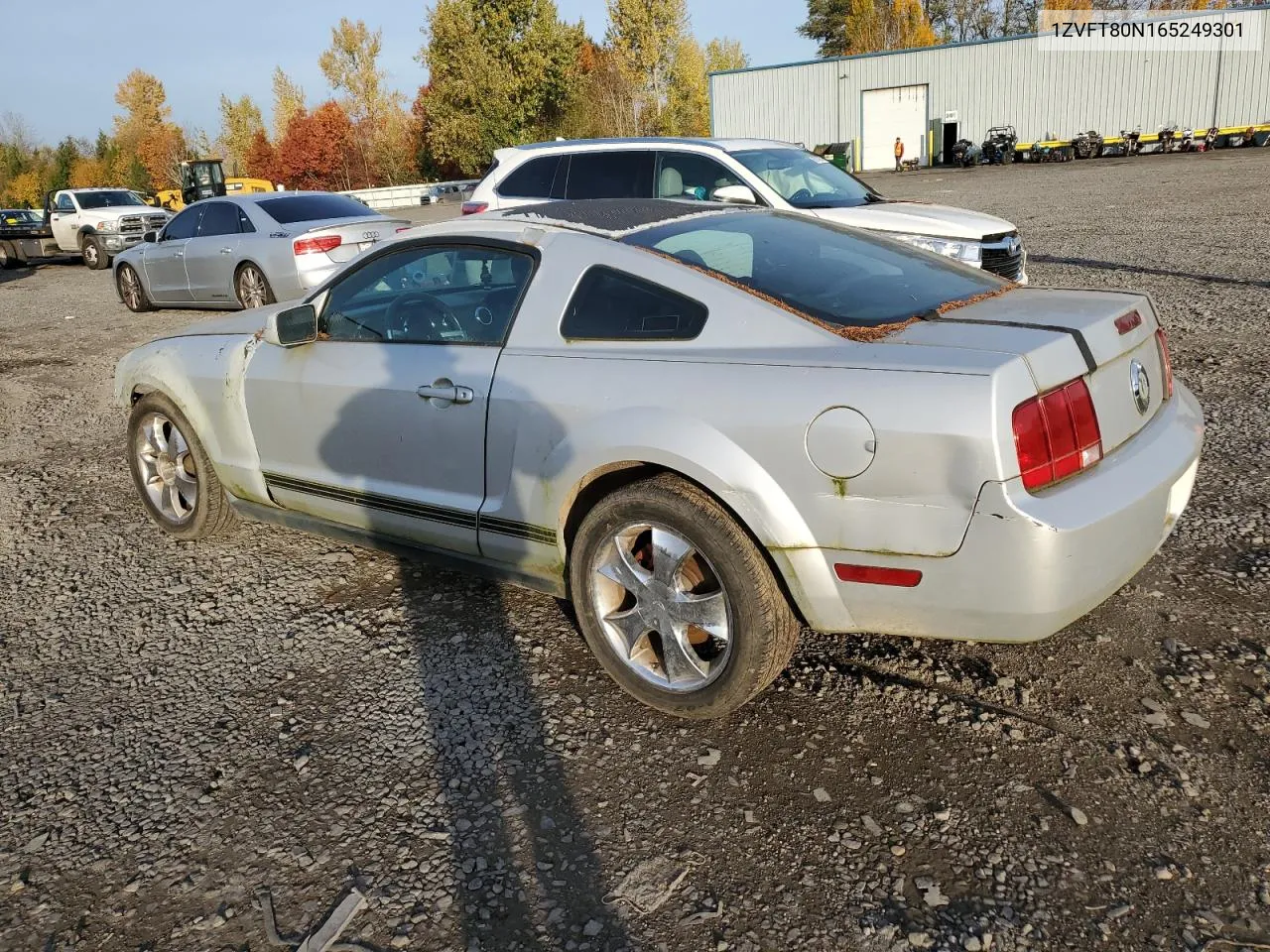 2006 Ford Mustang VIN: 1ZVFT80N165249301 Lot: 79241734