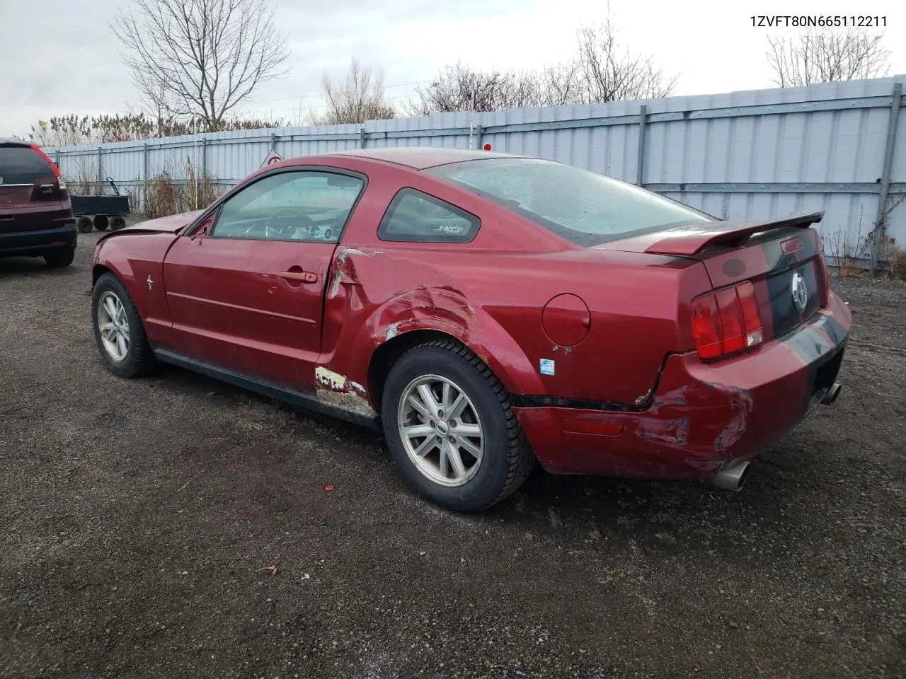 2006 Ford Mustang VIN: 1ZVFT80N665112211 Lot: 79290593