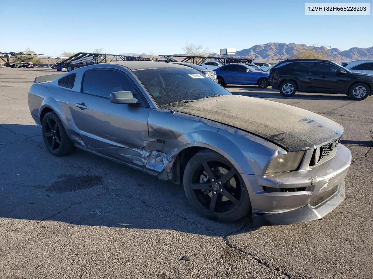 2006 Ford Mustang Gt VIN: 1ZVHT82H665228203 Lot: 79683824