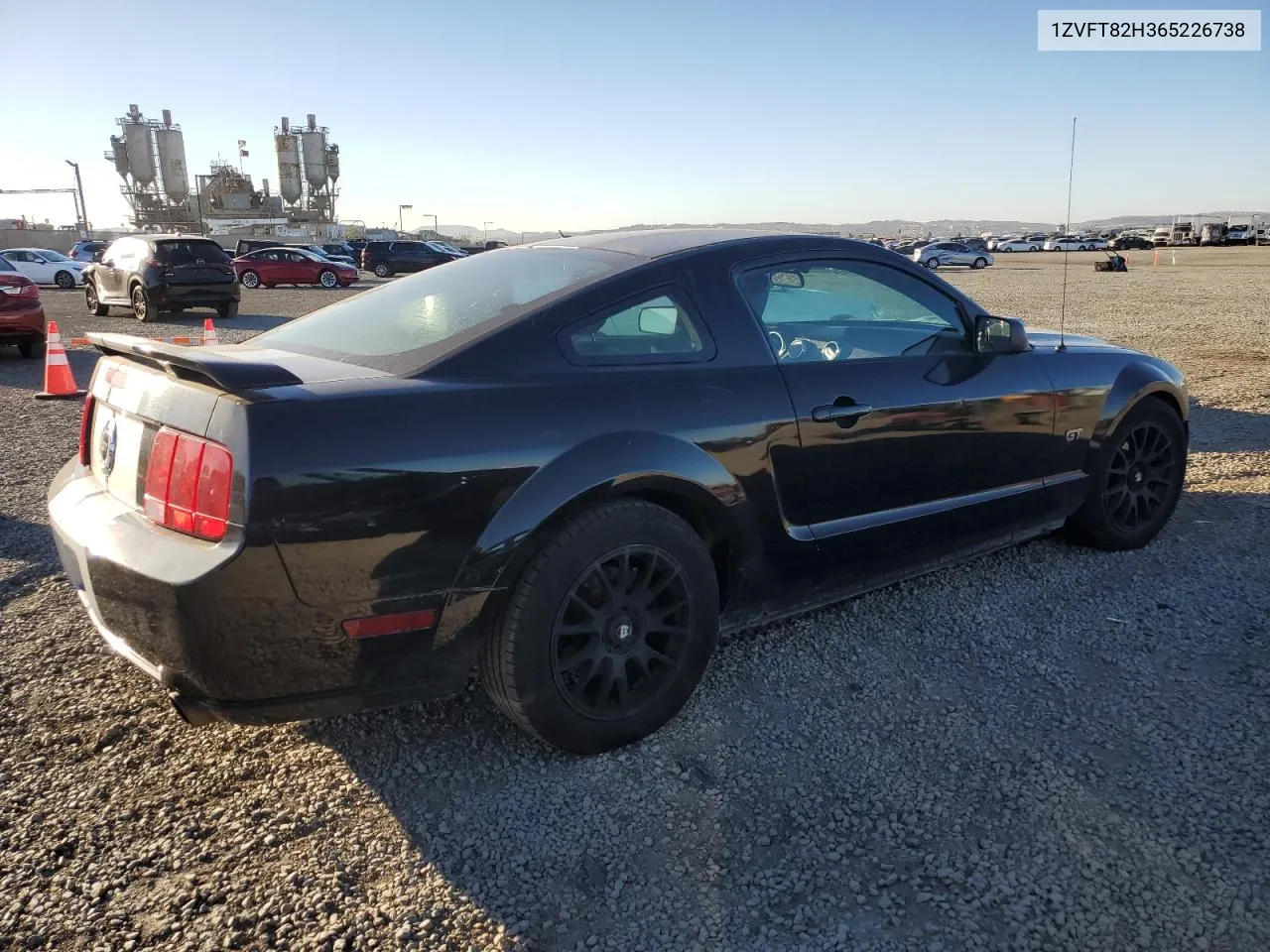 2006 Ford Mustang Gt VIN: 1ZVFT82H365226738 Lot: 79914274