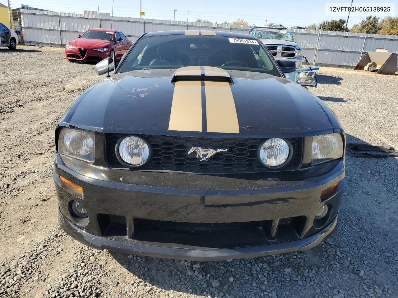 1ZVFT82H065138925 2006 Ford Mustang Gt