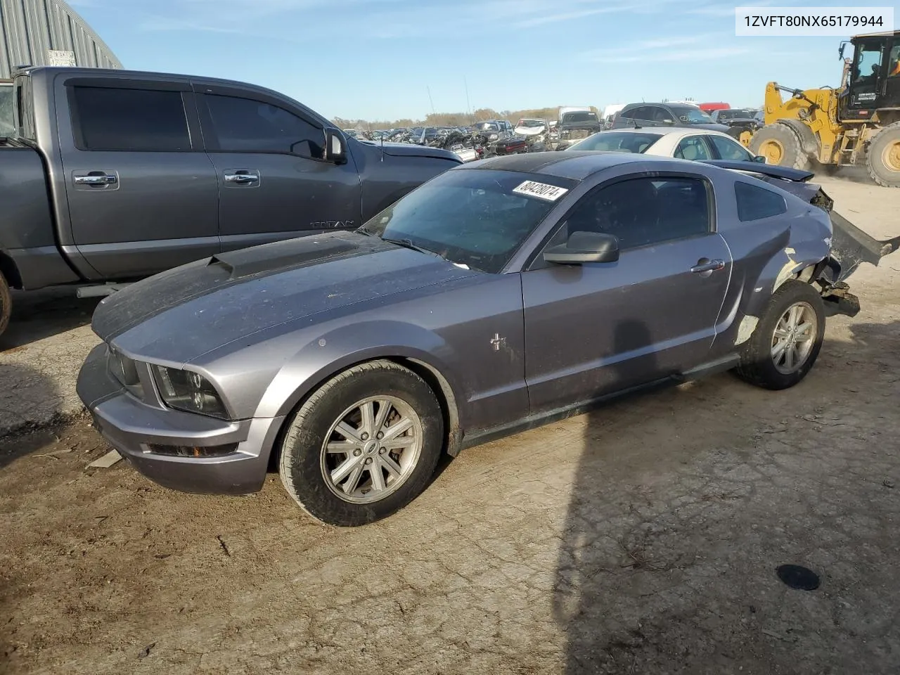 2006 Ford Mustang VIN: 1ZVFT80NX65179944 Lot: 80428074