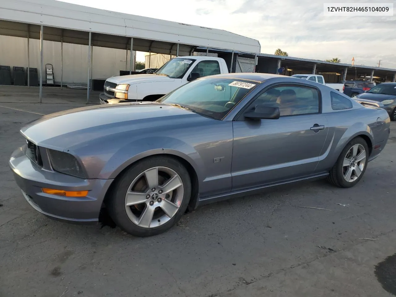 2006 Ford Mustang Gt VIN: 1ZVHT82H465104009 Lot: 80797244