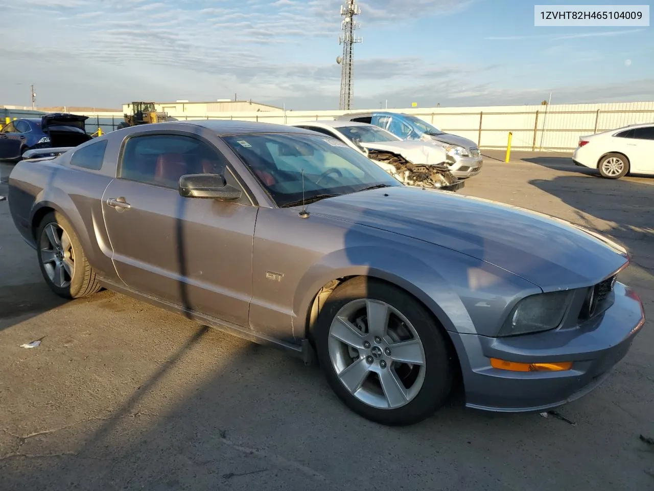 2006 Ford Mustang Gt VIN: 1ZVHT82H465104009 Lot: 80797244