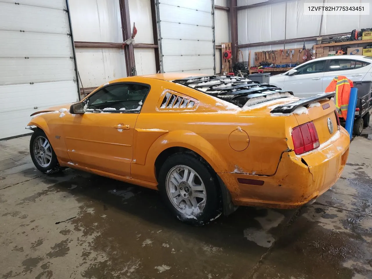 2007 Ford Mustang Gt VIN: 1ZVFT82H775343451 Lot: 39312784