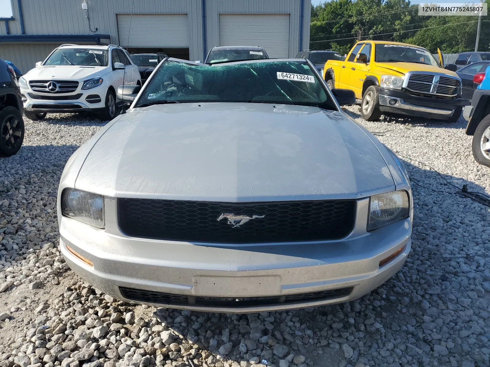 2007 Ford Mustang VIN: 1ZVHT84N775245807 Lot: 64271324