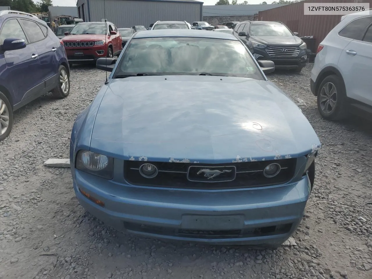 2007 Ford Mustang VIN: 1ZVFT80N575363576 Lot: 66460584