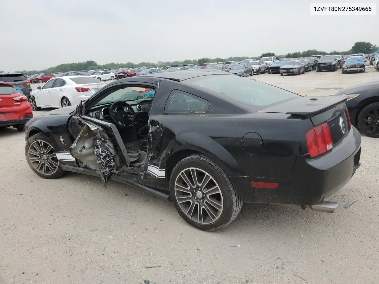 2007 Ford Mustang VIN: 1ZVFT80N275349666 Lot: 66964984