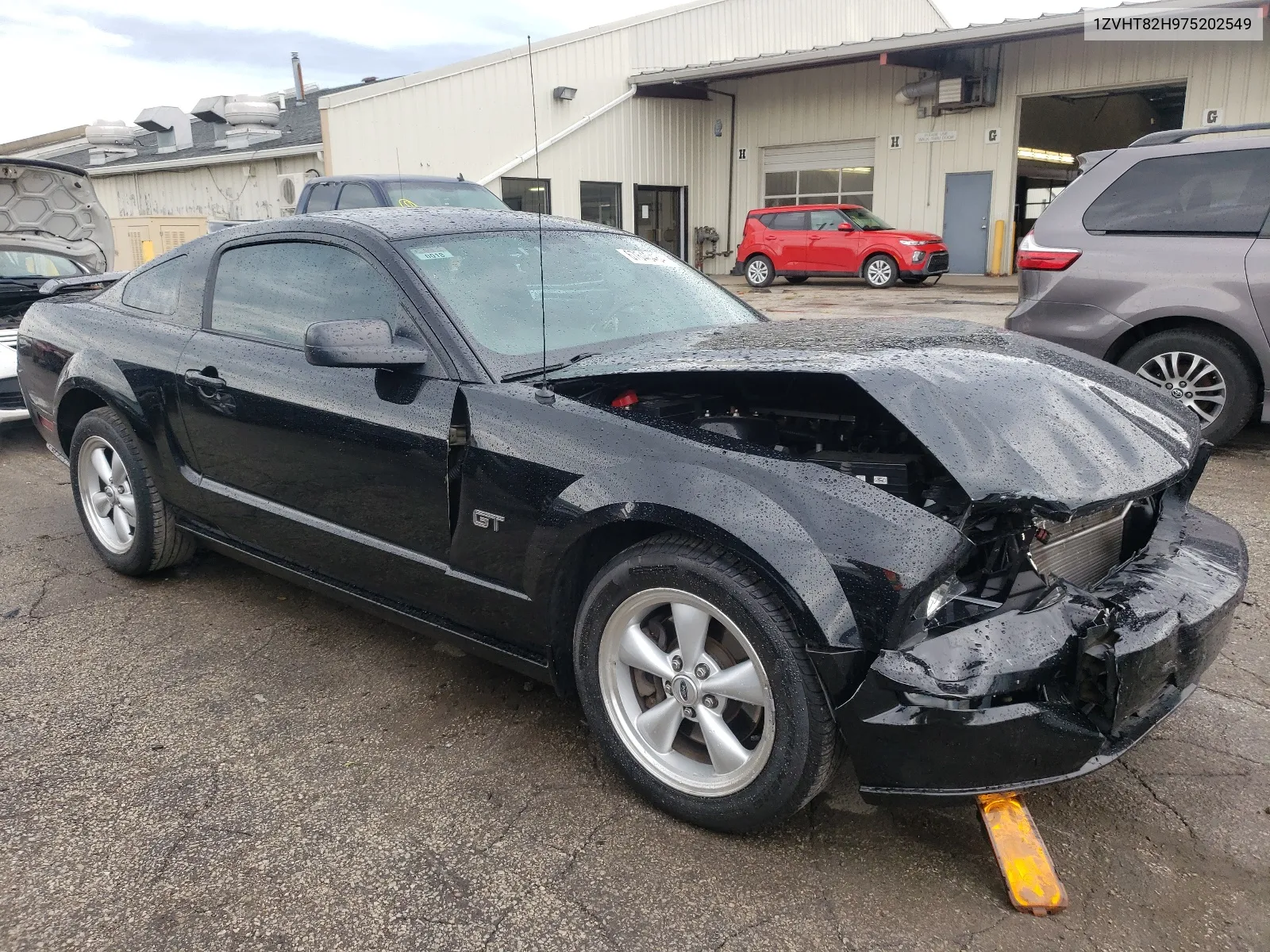 2007 Ford Mustang Gt VIN: 1ZVHT82H975202549 Lot: 67640484