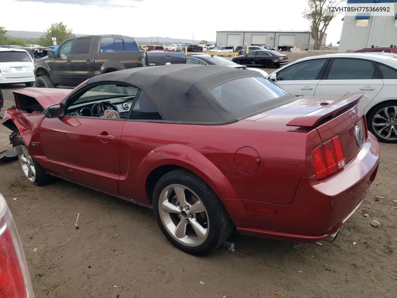 2007 Ford Mustang Gt VIN: 1ZVHT85H775366992 Lot: 67767464