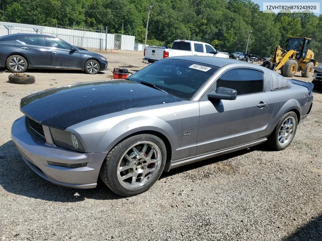 1ZVHT82H875243920 2007 Ford Mustang Gt