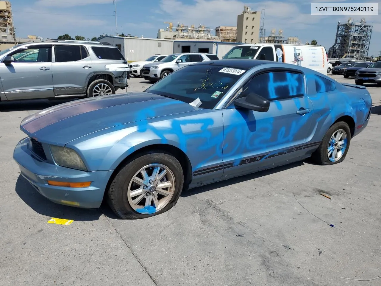 1ZVFT80N975240119 2007 Ford Mustang