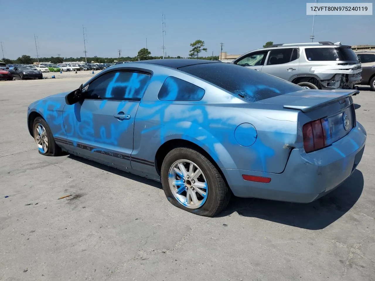 2007 Ford Mustang VIN: 1ZVFT80N975240119 Lot: 69222074