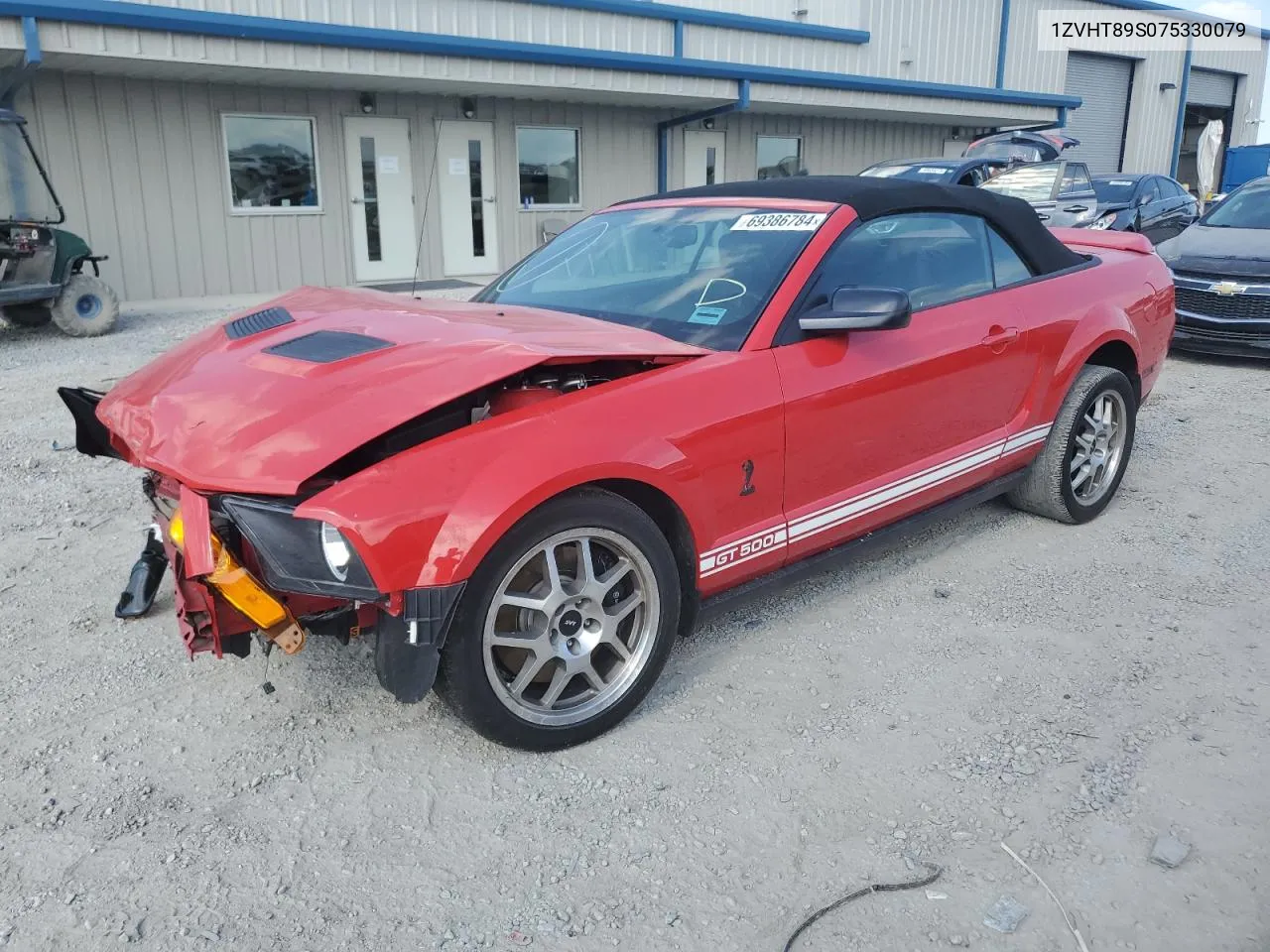 2007 Ford Mustang Shelby Gt500 VIN: 1ZVHT89S075330079 Lot: 69386784