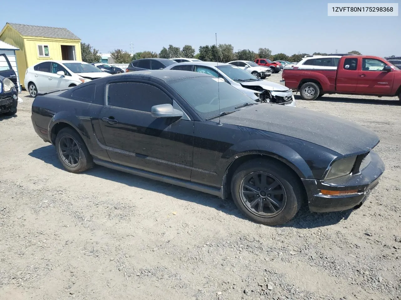 2007 Ford Mustang VIN: 1ZVFT80N175298368 Lot: 69715624