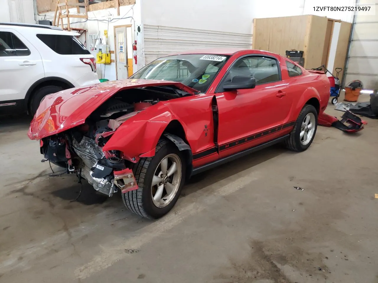 1ZVFT80N275219497 2007 Ford Mustang