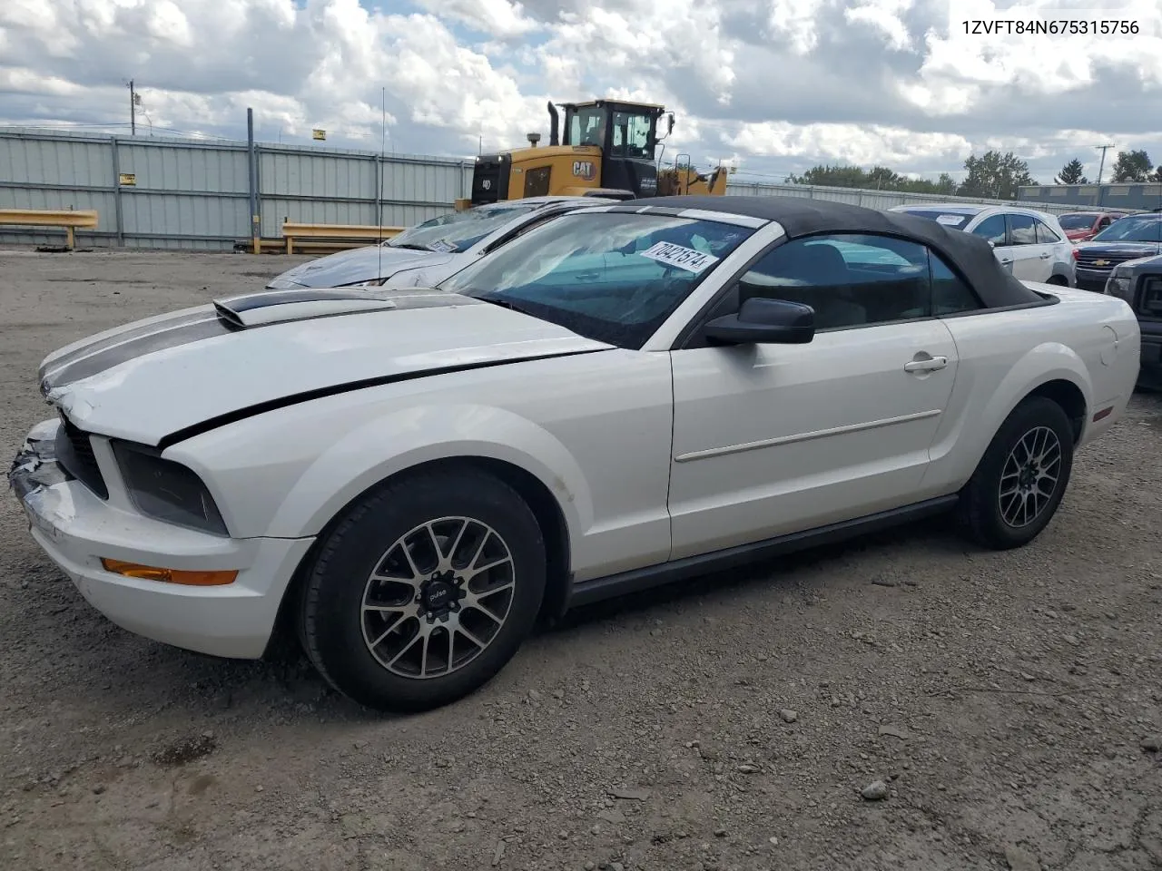 2007 Ford Mustang VIN: 1ZVFT84N675315756 Lot: 70421574