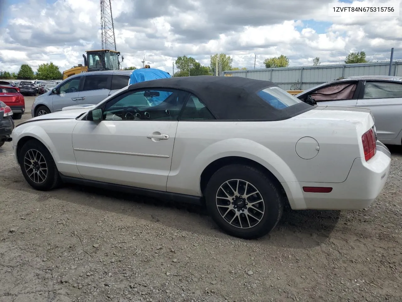 2007 Ford Mustang VIN: 1ZVFT84N675315756 Lot: 70421574