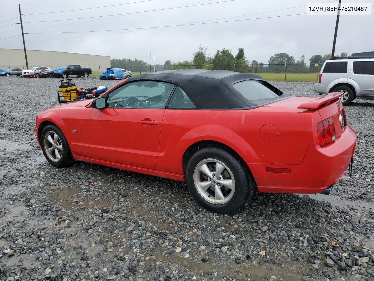 2007 Ford Mustang Gt VIN: 1ZVHT85H475210487 Lot: 70517704