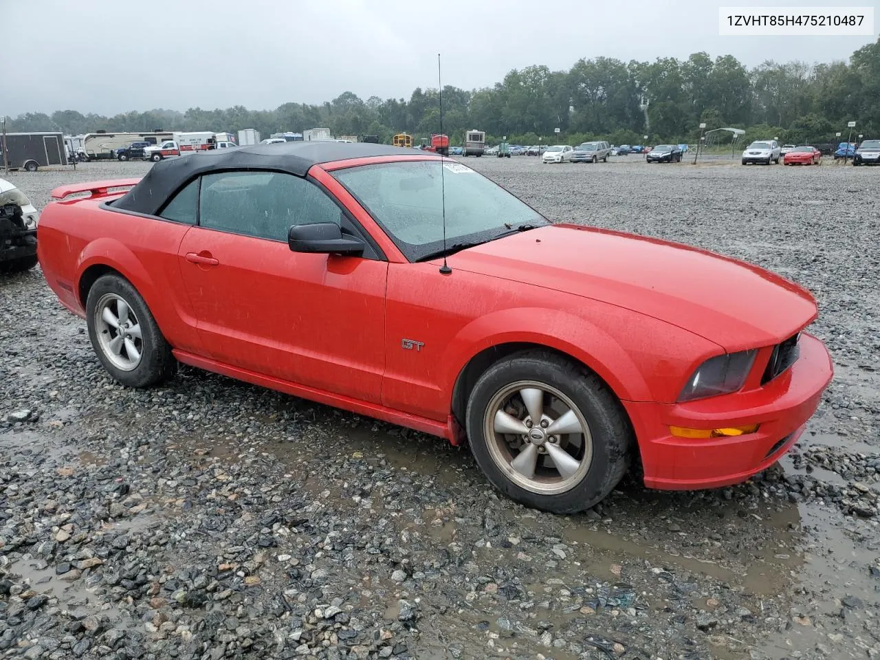 2007 Ford Mustang Gt VIN: 1ZVHT85H475210487 Lot: 70517704