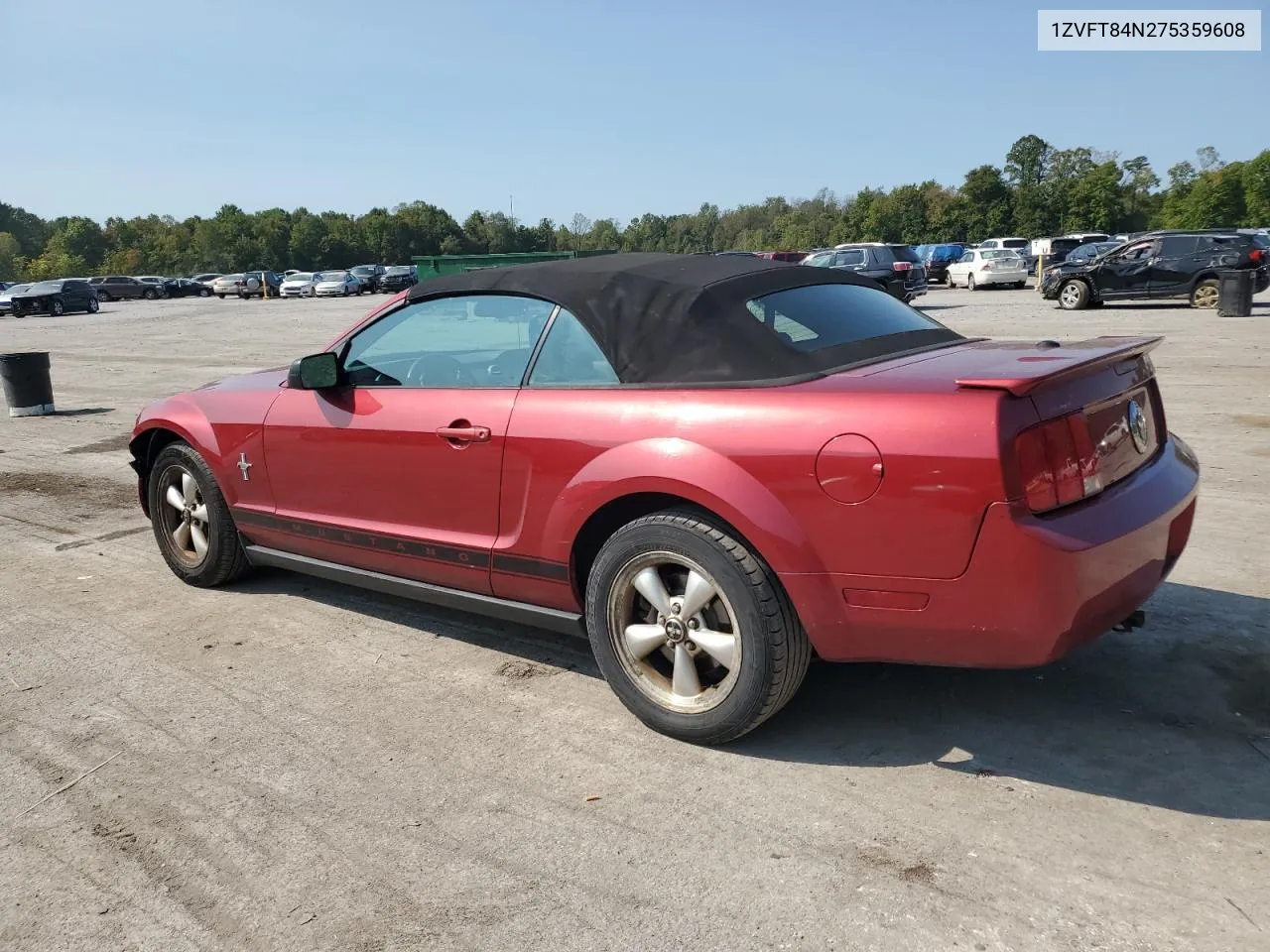 1ZVFT84N275359608 2007 Ford Mustang