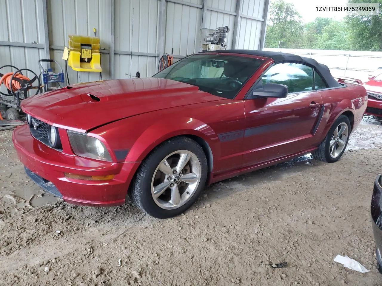 2007 Ford Mustang Gt VIN: 1ZVHT85H475249869 Lot: 71422094