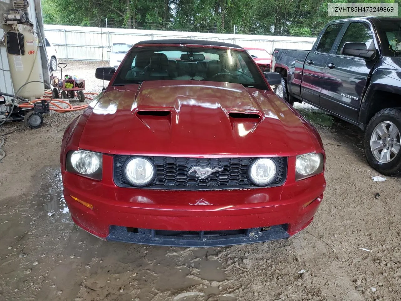 2007 Ford Mustang Gt VIN: 1ZVHT85H475249869 Lot: 71422094