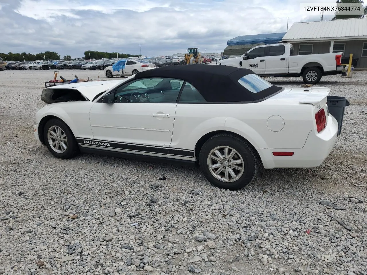 2007 Ford Mustang VIN: 1ZVFT84NX75344774 Lot: 71443904