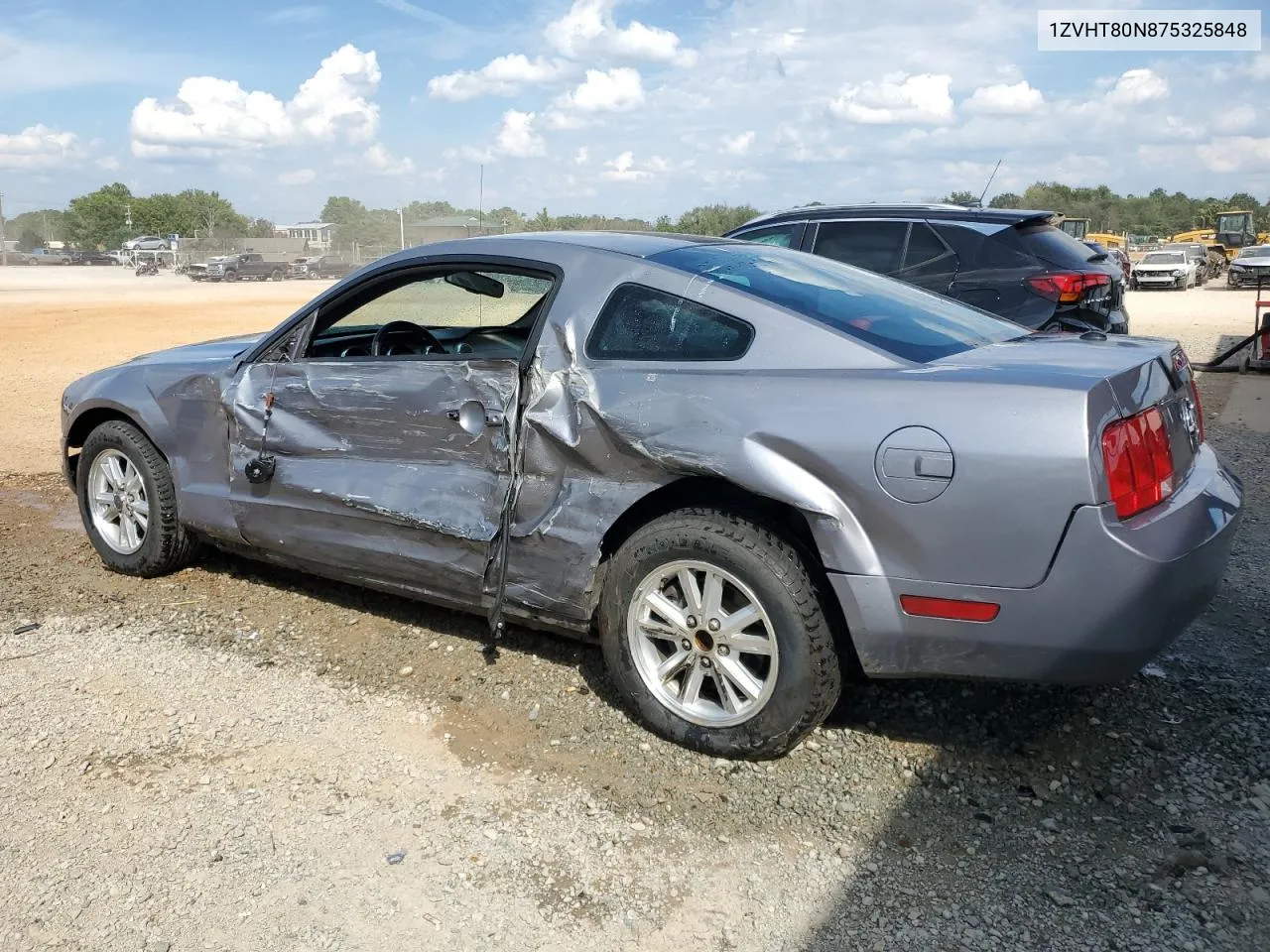 2007 Ford Mustang VIN: 1ZVHT80N875325848 Lot: 72821764