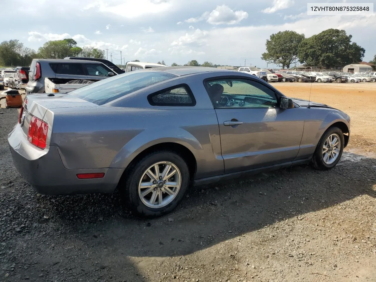 2007 Ford Mustang VIN: 1ZVHT80N875325848 Lot: 72821764