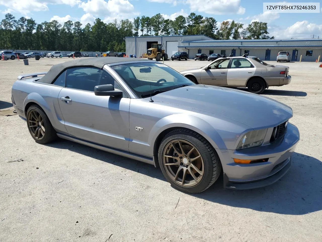 2007 Ford Mustang Gt VIN: 1ZVFT85HX75246353 Lot: 73101044