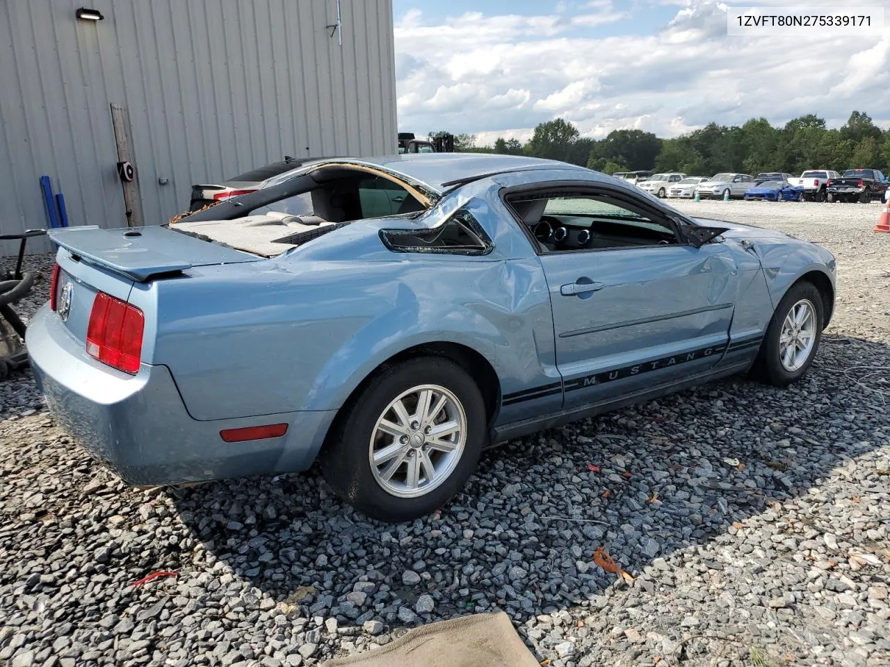 2007 Ford Mustang VIN: 1ZVFT80N275339171 Lot: 73801074