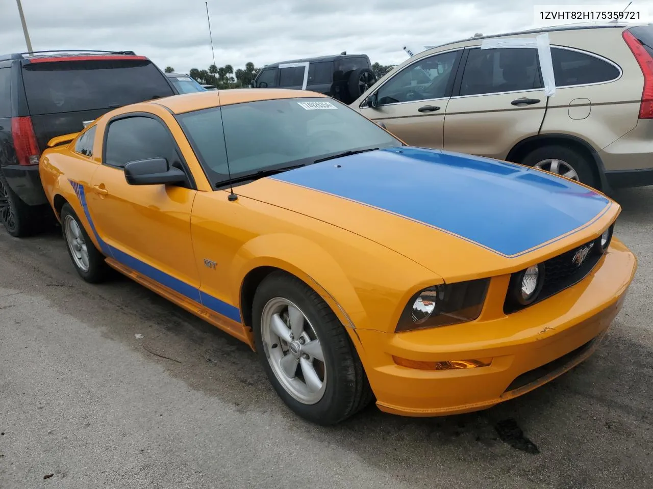 2007 Ford Mustang Gt VIN: 1ZVHT82H175359721 Lot: 74926354