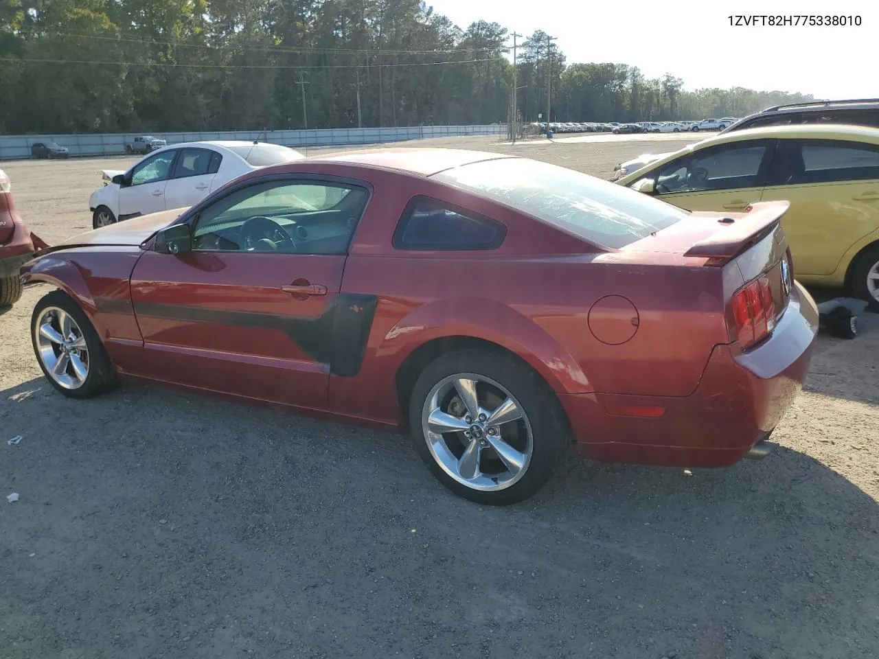 2007 Ford Mustang Gt VIN: 1ZVFT82H775338010 Lot: 74998864