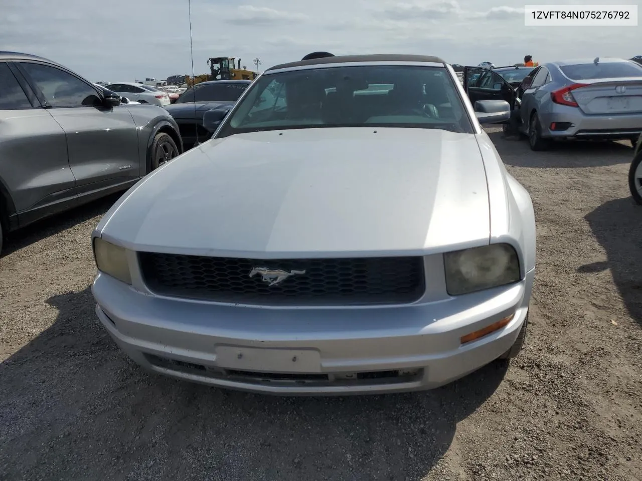 2007 Ford Mustang VIN: 1ZVFT84N075276792 Lot: 76363124