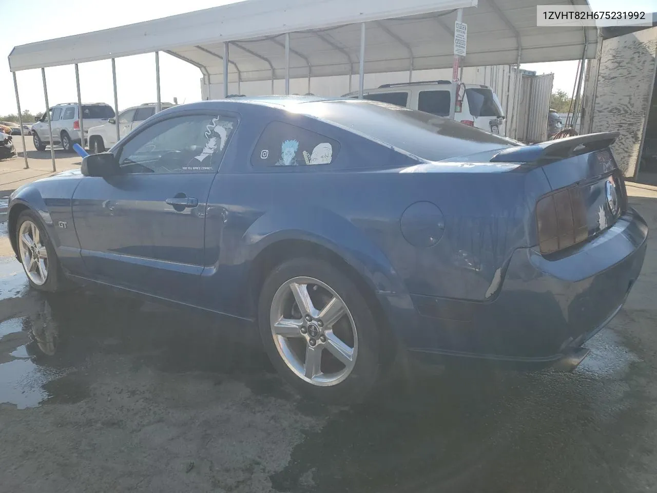 2007 Ford Mustang Gt VIN: 1ZVHT82H675231992 Lot: 76368474