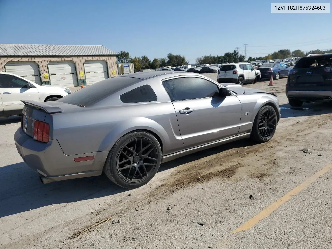 2007 Ford Mustang Gt VIN: 1ZVFT82H875324603 Lot: 76622664