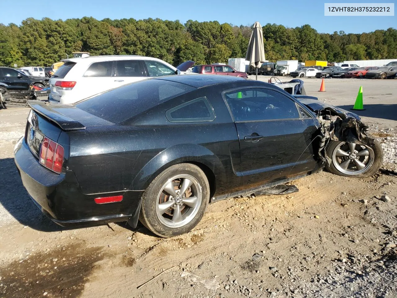 2007 Ford Mustang Gt VIN: 1ZVHT82H375232212 Lot: 77018104