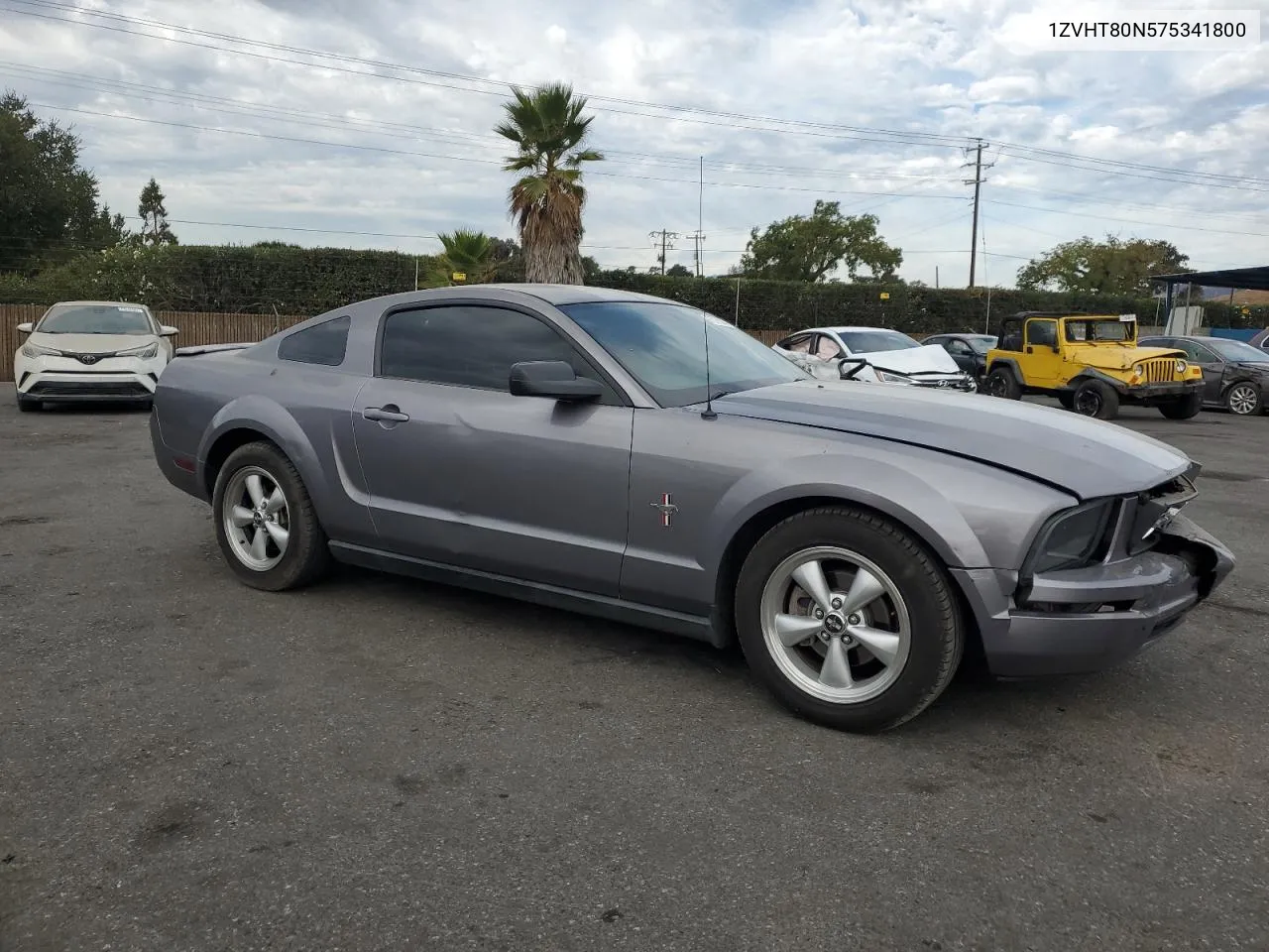 2007 Ford Mustang VIN: 1ZVHT80N575341800 Lot: 77575594