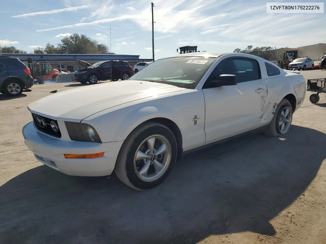 2007 Ford Mustang VIN: 1ZVFT80N175222276 Lot: 78119524