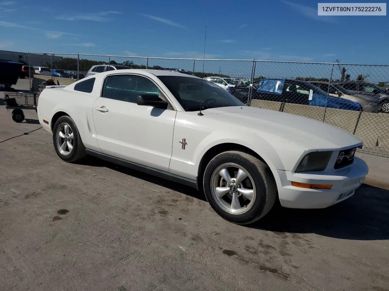 2007 Ford Mustang VIN: 1ZVFT80N175222276 Lot: 78119524