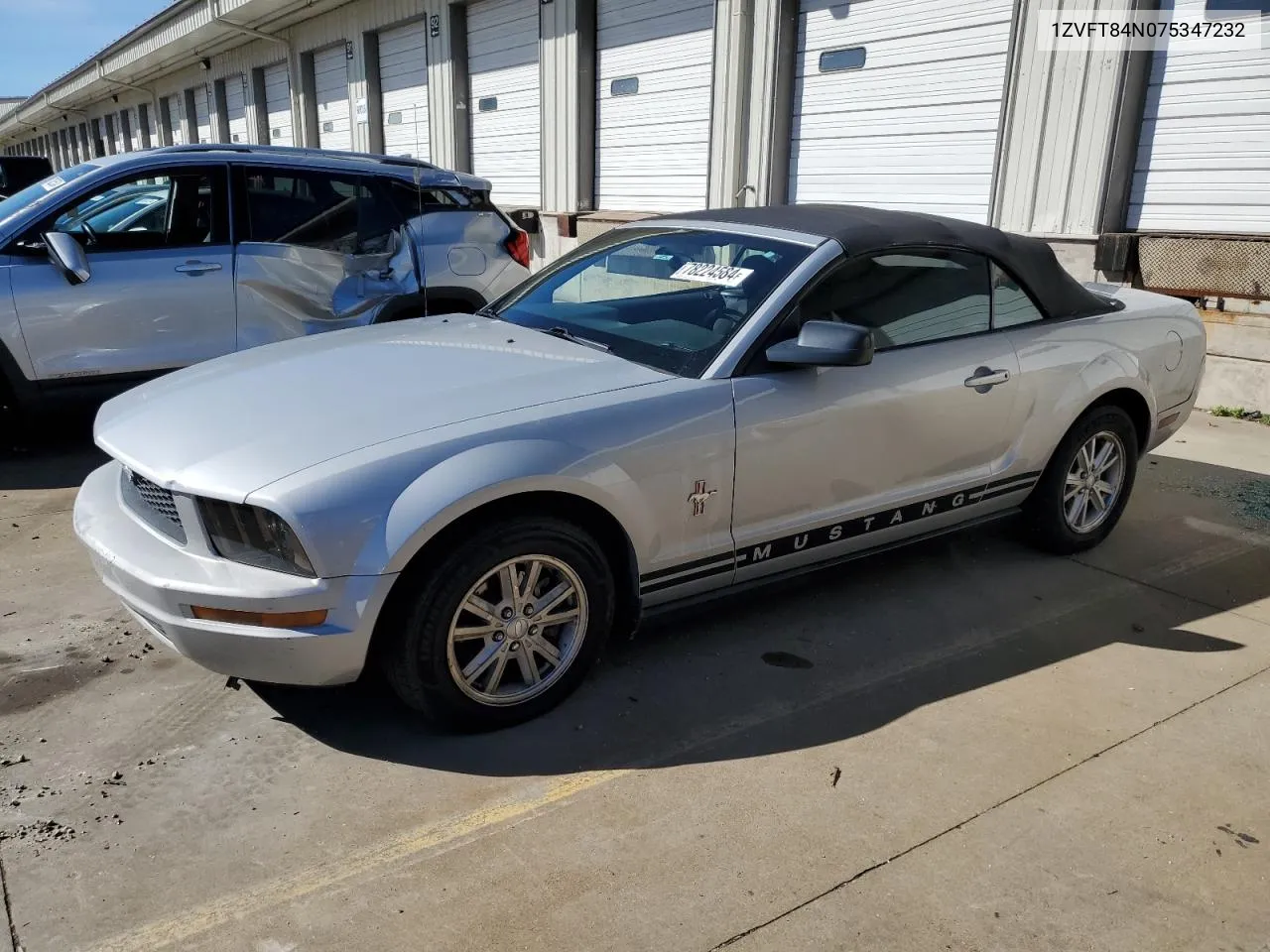 2007 Ford Mustang VIN: 1ZVFT84N075347232 Lot: 78224584