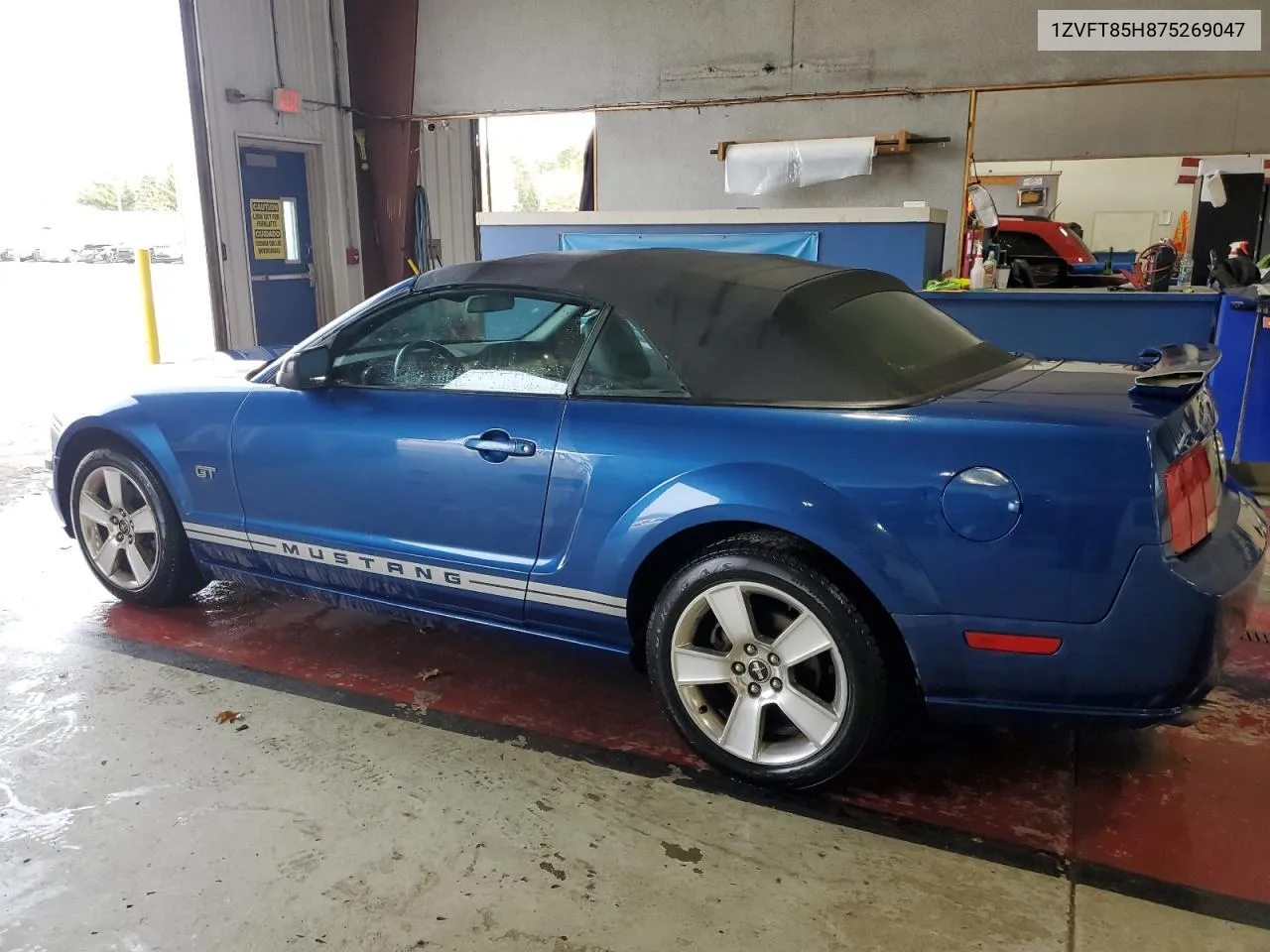 2007 Ford Mustang Gt VIN: 1ZVFT85H875269047 Lot: 78400134