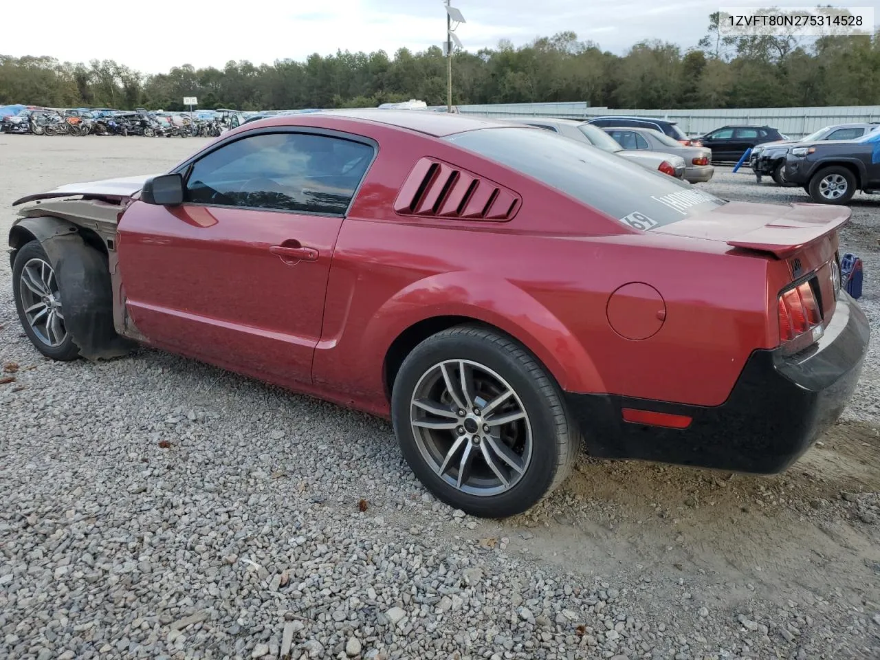 2007 Ford Mustang VIN: 1ZVFT80N275314528 Lot: 78978704